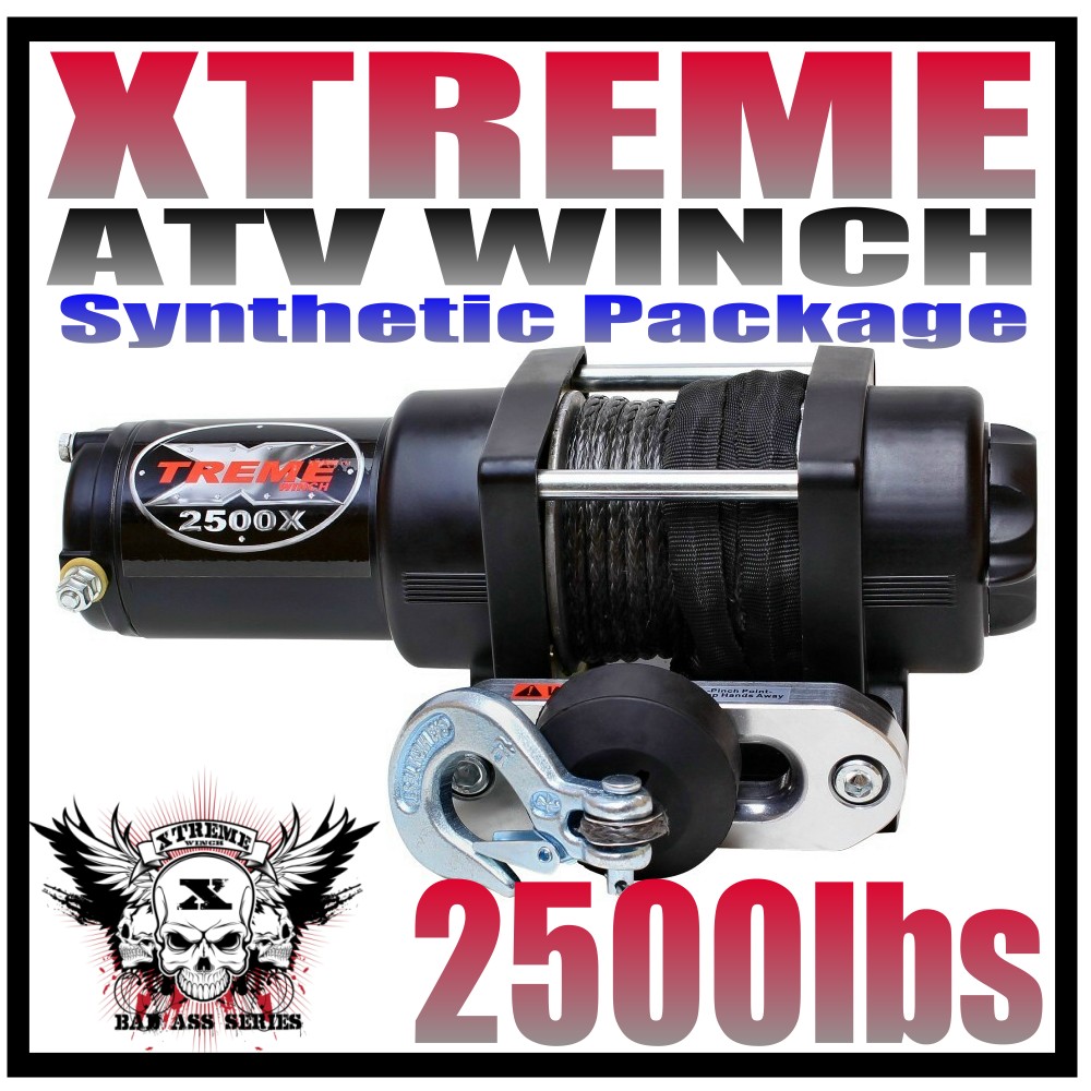 2500LB XTREME ATV WINCH 2500 LB WATERPROOF KIT RT eBay