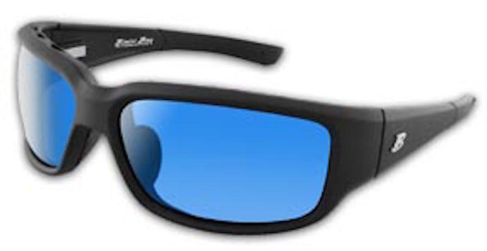 Bimini Bay Polarized Sunglasses Smoke/Blue Lens Matte ...