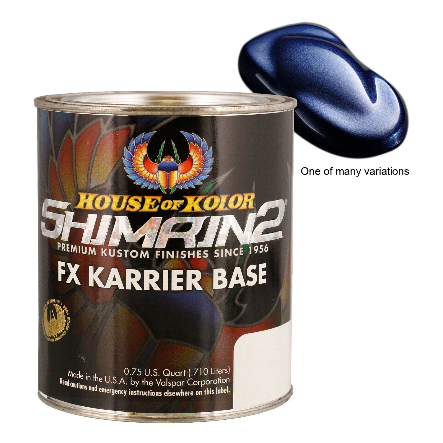 Lapis Blue Shimrin2 (2nd Gen) Fx Karrier Basecoat, 1 Quart House of