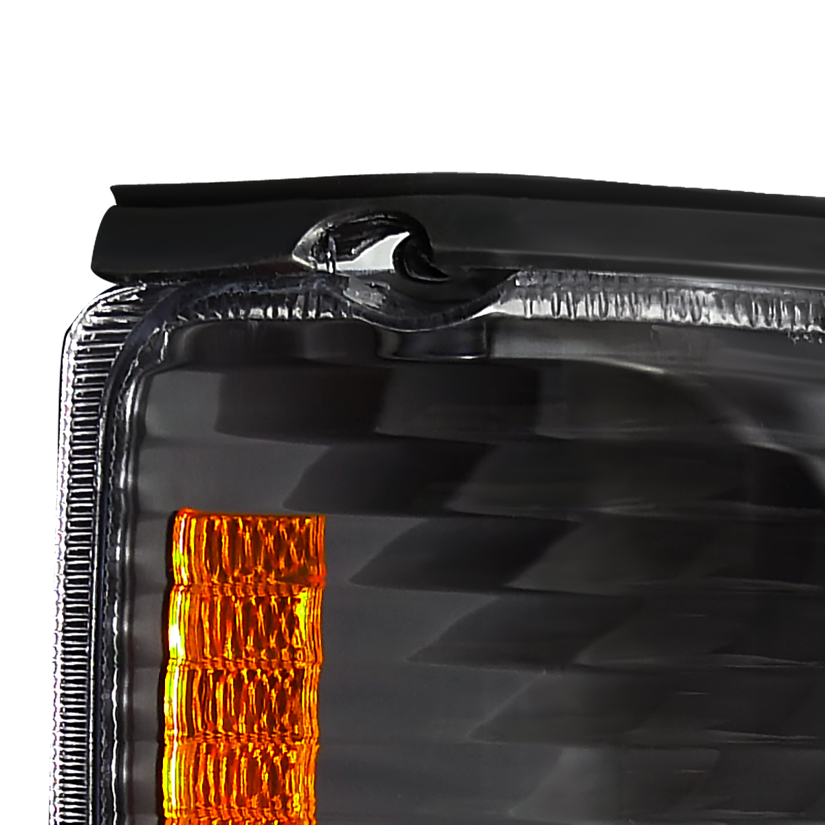 For 19922006 Ford Econoline Black Headlights+Turn Signal Corner Lamps