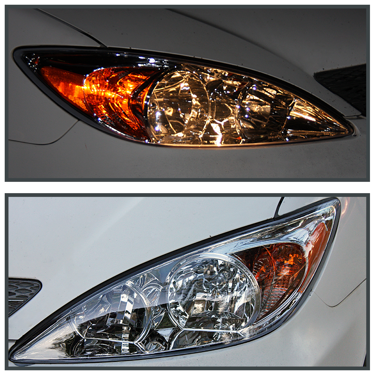 Fits 2002 2003 2004 Toyota Camry Headlights Headlamp ...