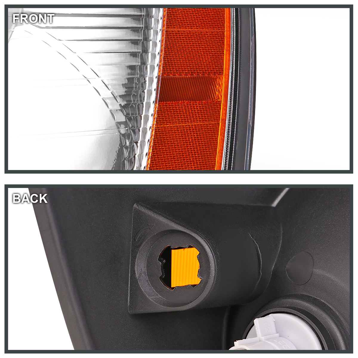 Fits 2005-2009 Chevy Equinox Headlights Sequential LED Turn Signal