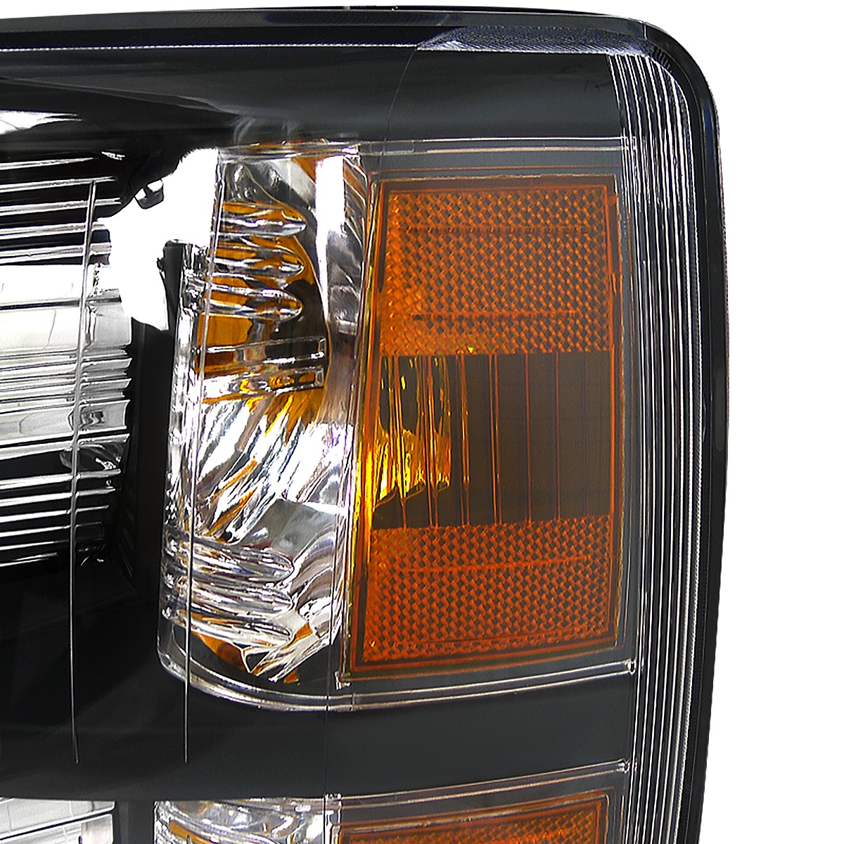 For 2007-2014 Chevy Silverado 1500/2500/3500HD Black Replacement