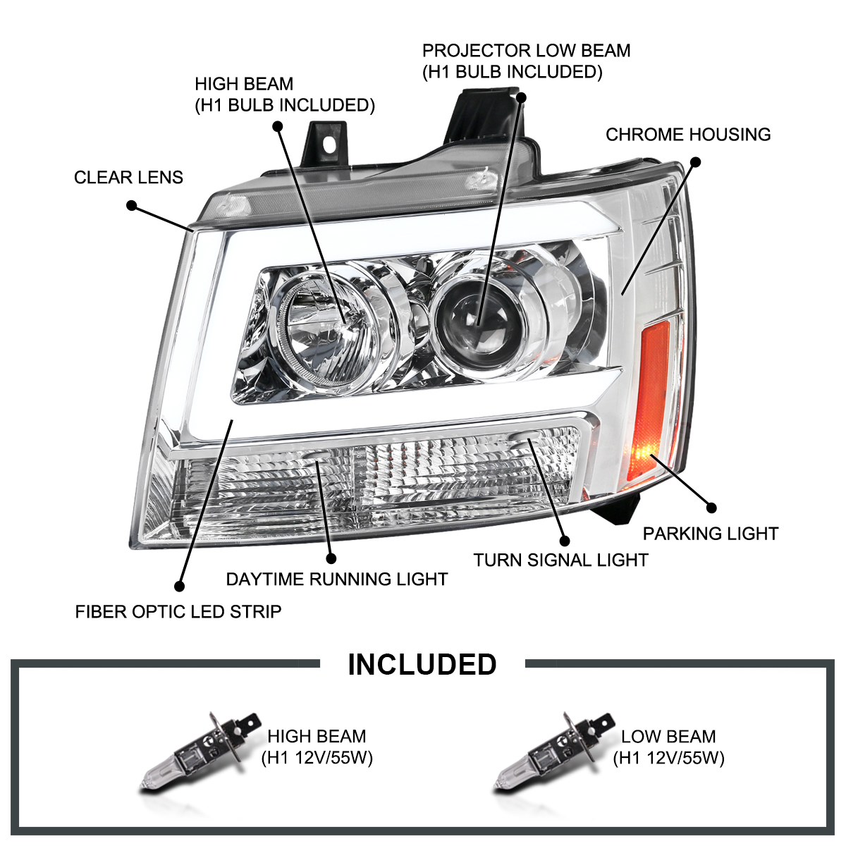 Headlight Bulb For 2011 Tahoe