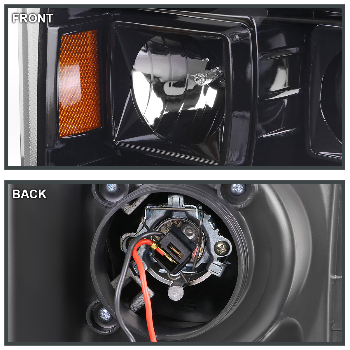 Fit 1999-2004 Ford F250 F350 F450 Super Duty Smoke Projector Fit 1999-2004 Ford F250 F350 F450 Super Duty Smoke Projector