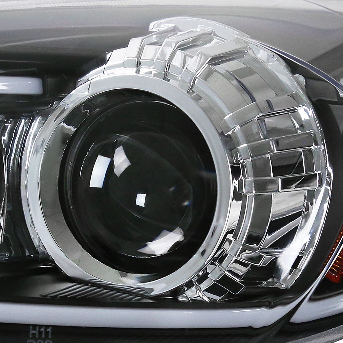 2010-2013 Mazda 3 LED Strip Projector Headlights Lamp Pair Left+