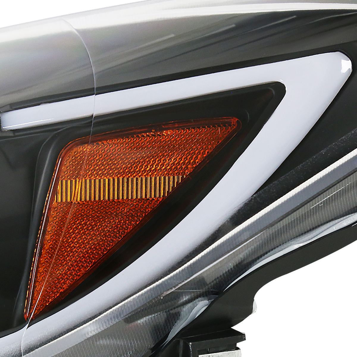 2010-2013 Mazda 3 LED Strip Projector Headlights Lamp Pair Left+