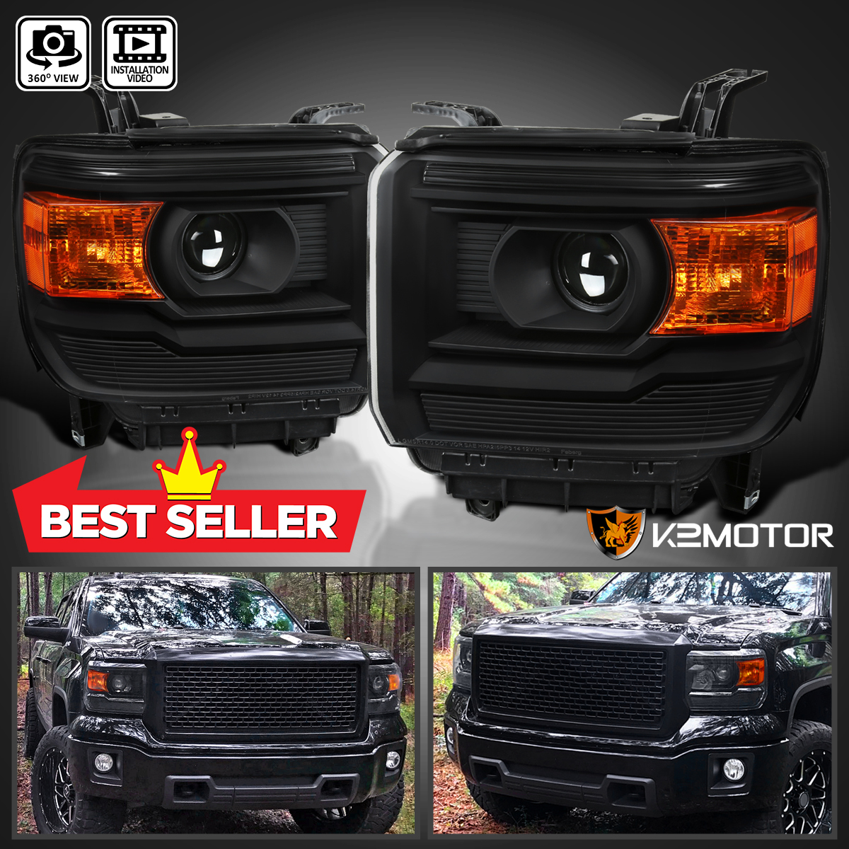 Headlights For Gmc Sierra