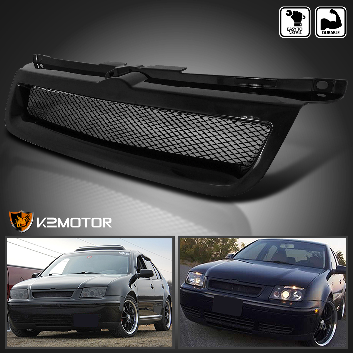 Spec-D Tuning HG-JET99TR Black Grille Bora Mesh