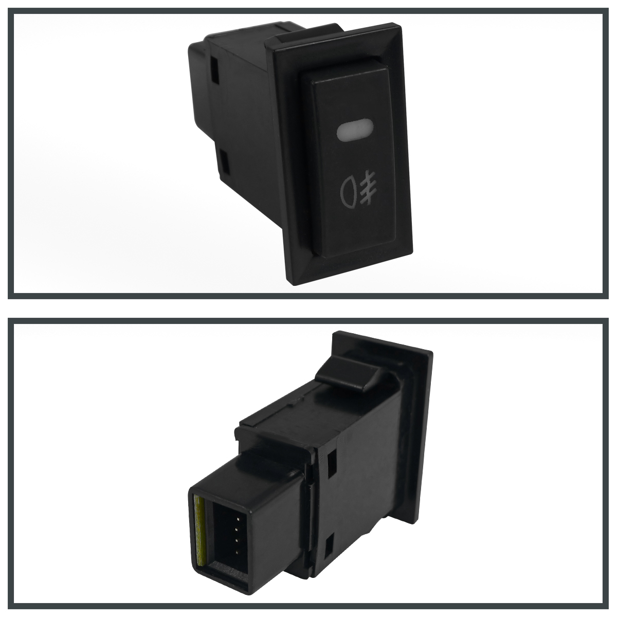 For 2008-2012 Altima 2Dr Coupe Bumper Fog Light Clear+Wiring Switch Kit