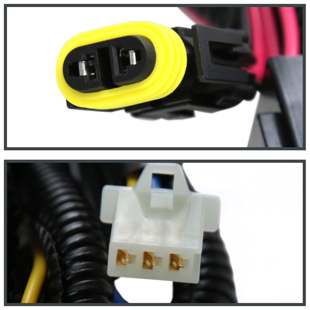 For 2006-2009 Dodge Charger Caravan Caliber Nitro Bumper Fog Lights