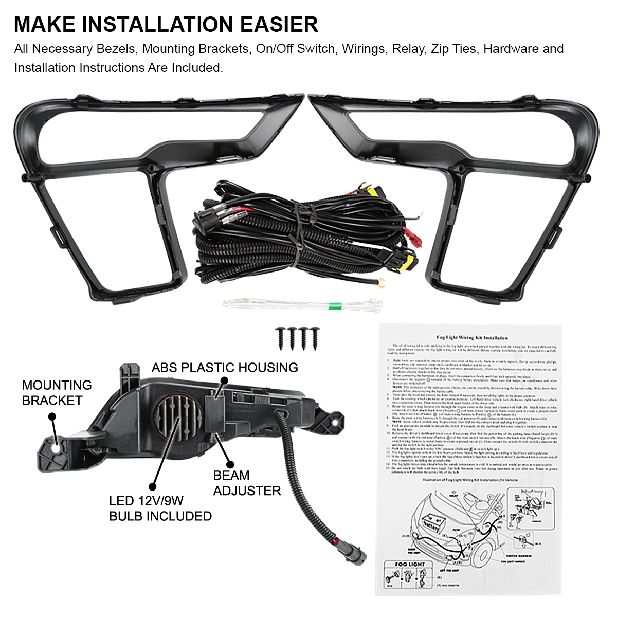 2021 ford explorer fog light switch