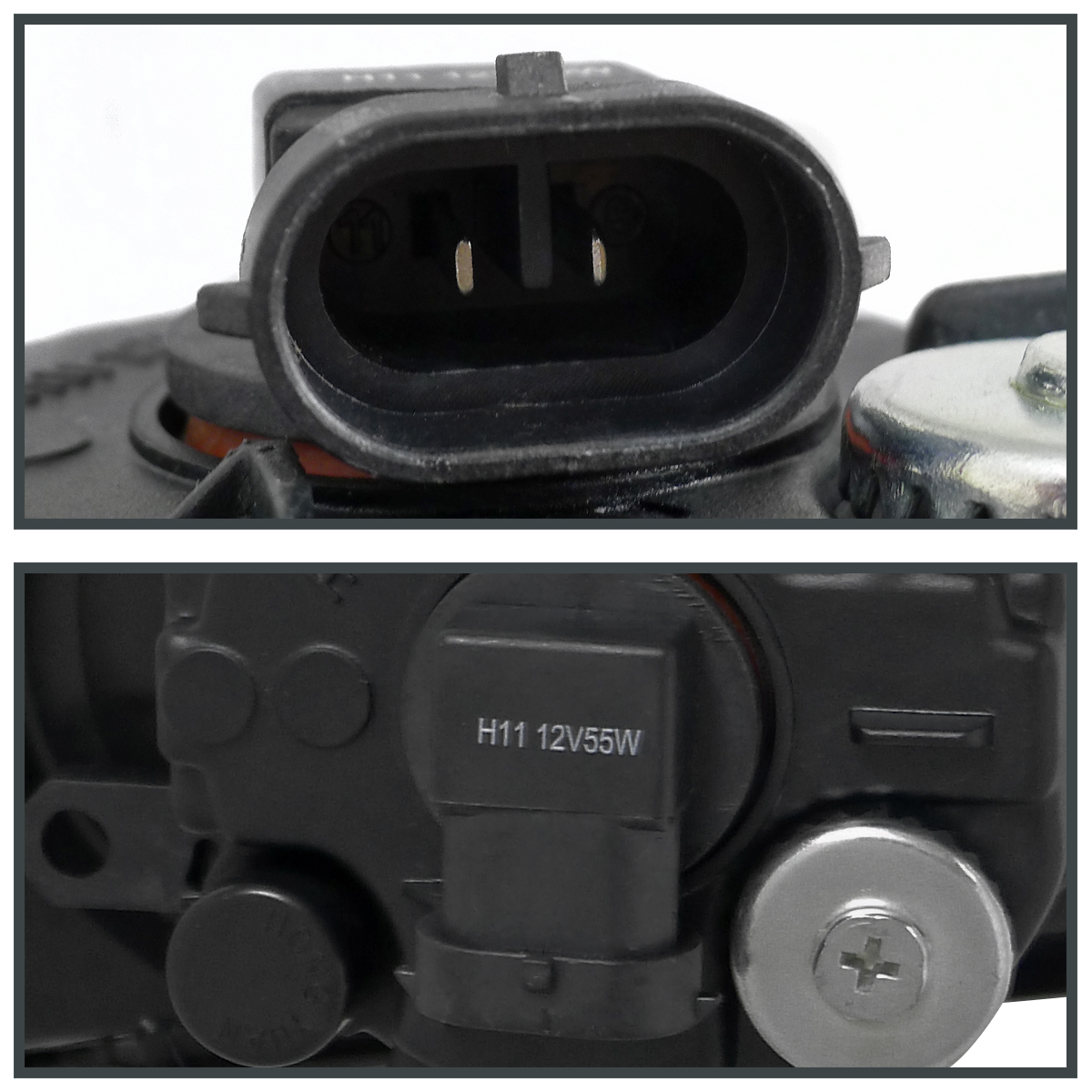 For 2012-2015 Toyota Tacoma Clear Bumper Driving Fog Lights+Switch L+R