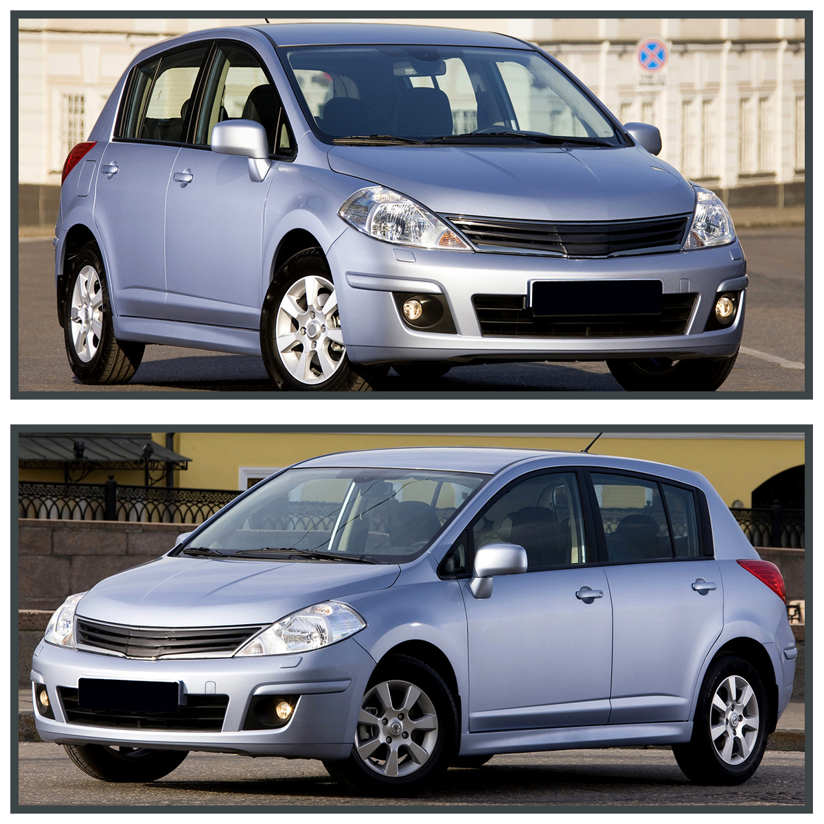 For 2007-2011 Nissan Versa Clear Front Bumper Fog Lights Driving Lamps