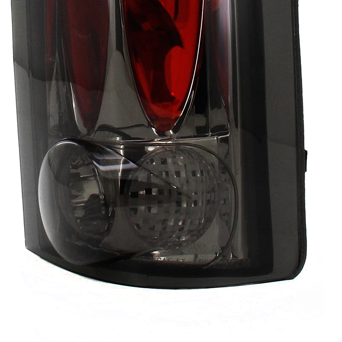 For 1988-1998 Chevy GMC C10 C/K 1500 2500 3500 Smoke Tail Lights Left