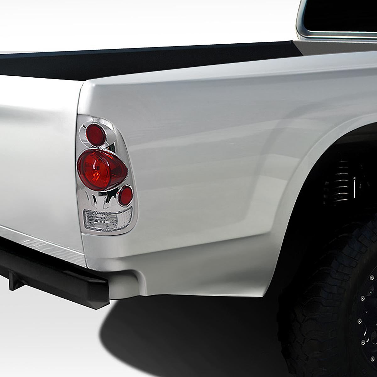 Fits 1997-2003 Ford F150 Styleside Pickup 3D Retro Style Tail Lights