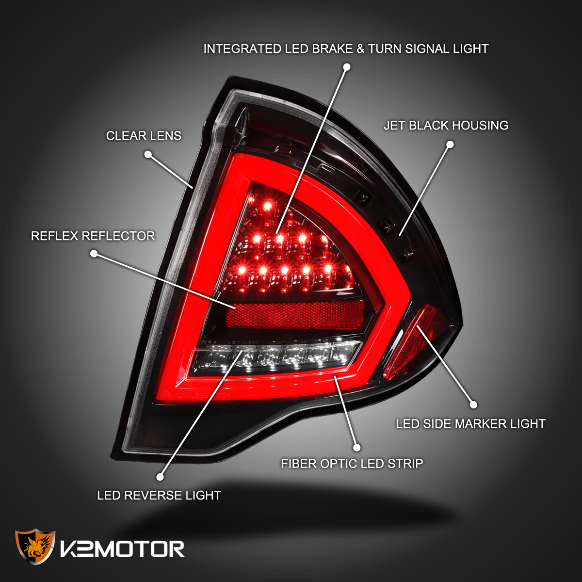2010 Ford Fusion Rear Turn Signal Bulb Signal Turn Smd Bulb Rear Stop