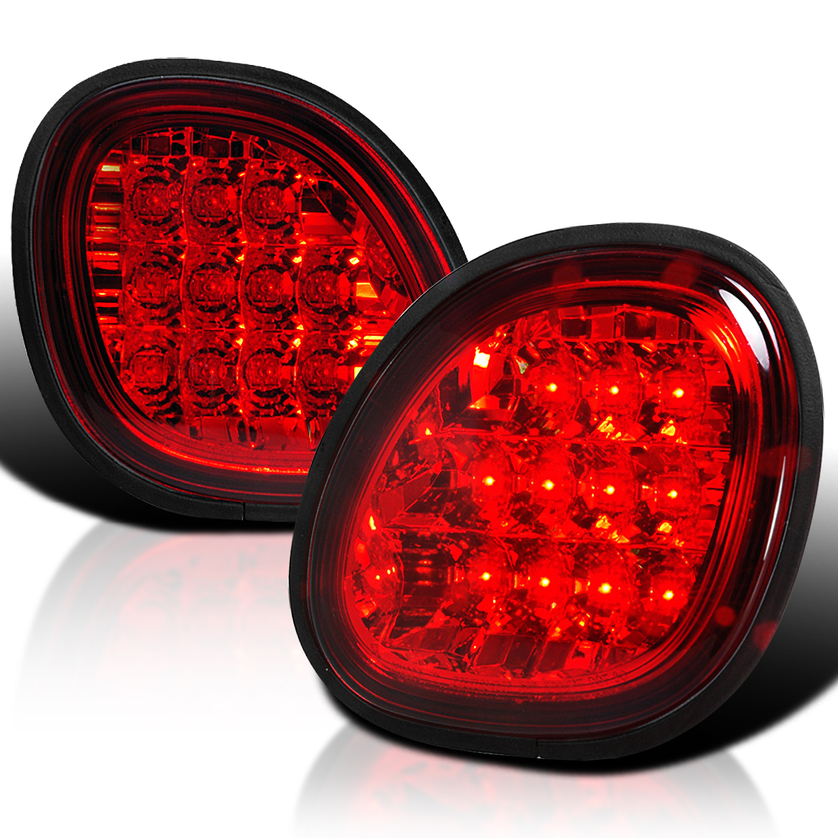 Red Fits 1998-2005 Lexus GS300 GS400 GS430 LED Tail Trunk Lights