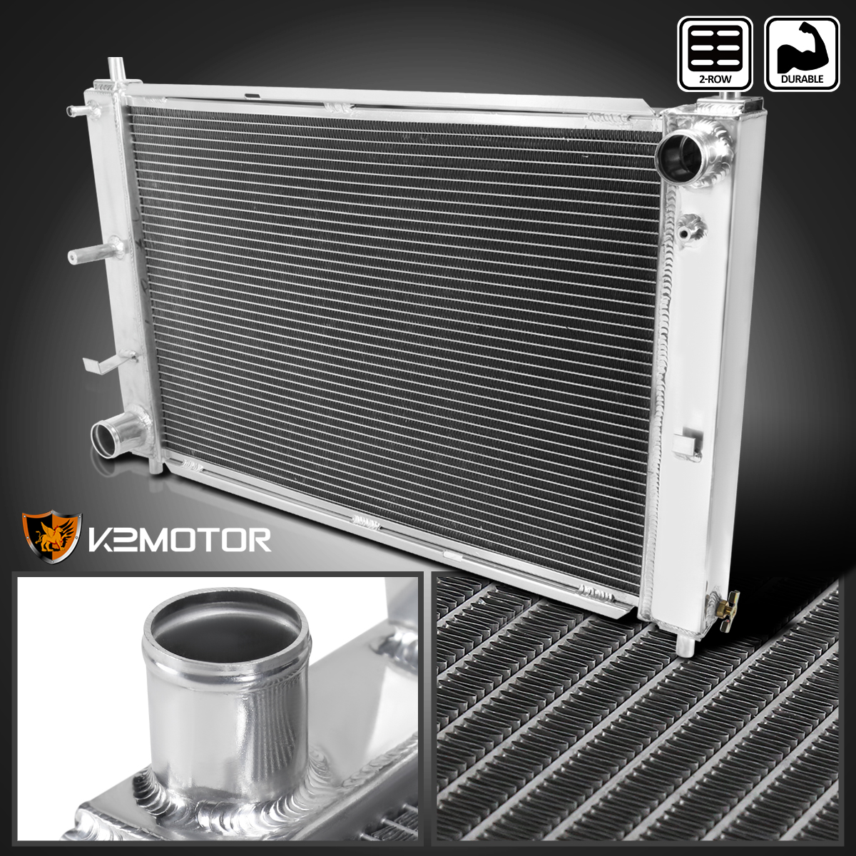 Radiator Replacement For 97-04 Ford Mustang V6 3.8L FO3010115 Aluminum Core New