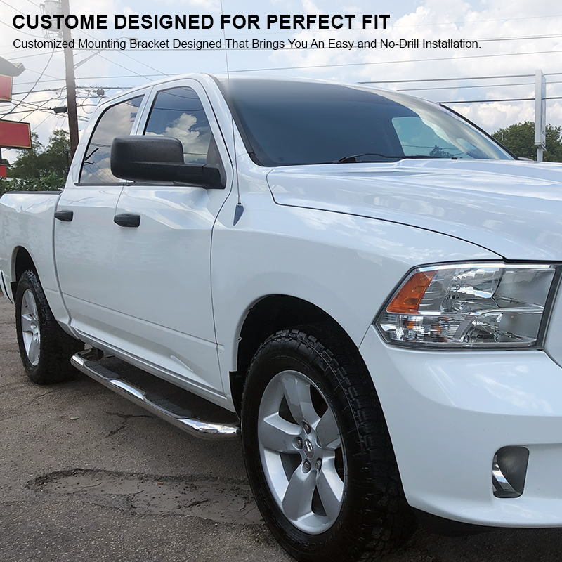 09-15 Dodge Ram 1500 Crew Cab Chrome S/S Running Boards ...