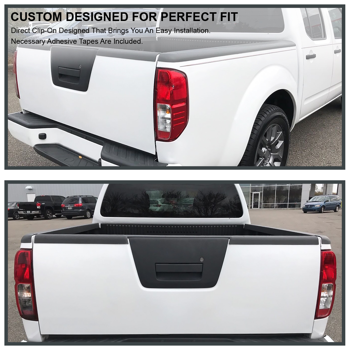 For 20052012 Nissan Frontier Factory Style Tailgate Molding Cap