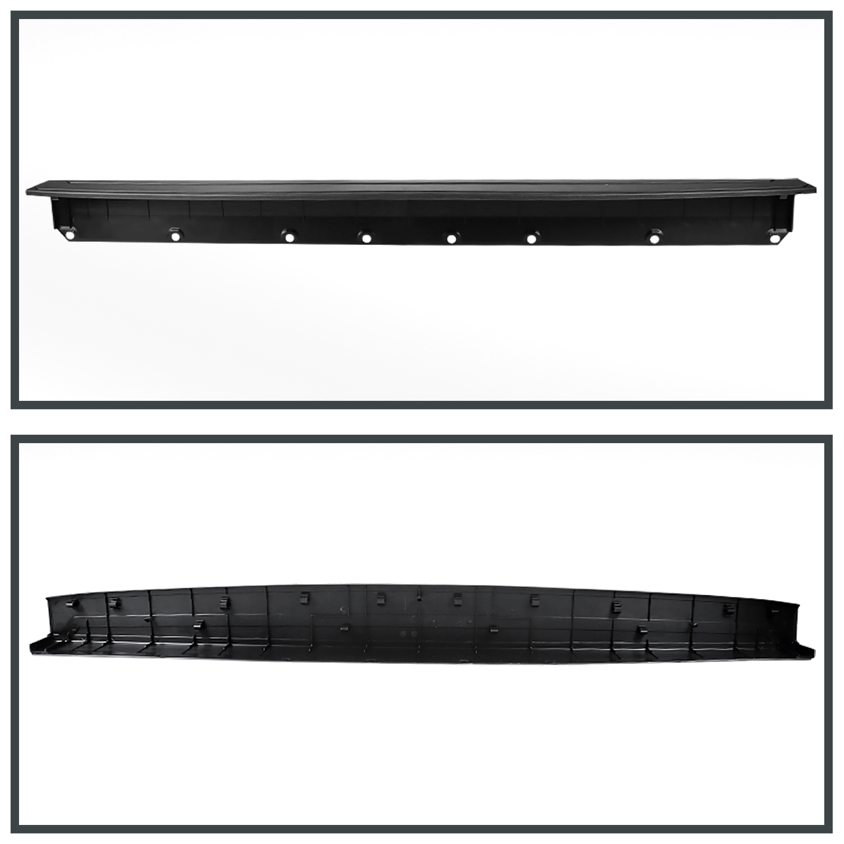 For 2016 2019 Toyota Tacoma Black Tailgate Molding Cap Protector Spoiler Cover EBay