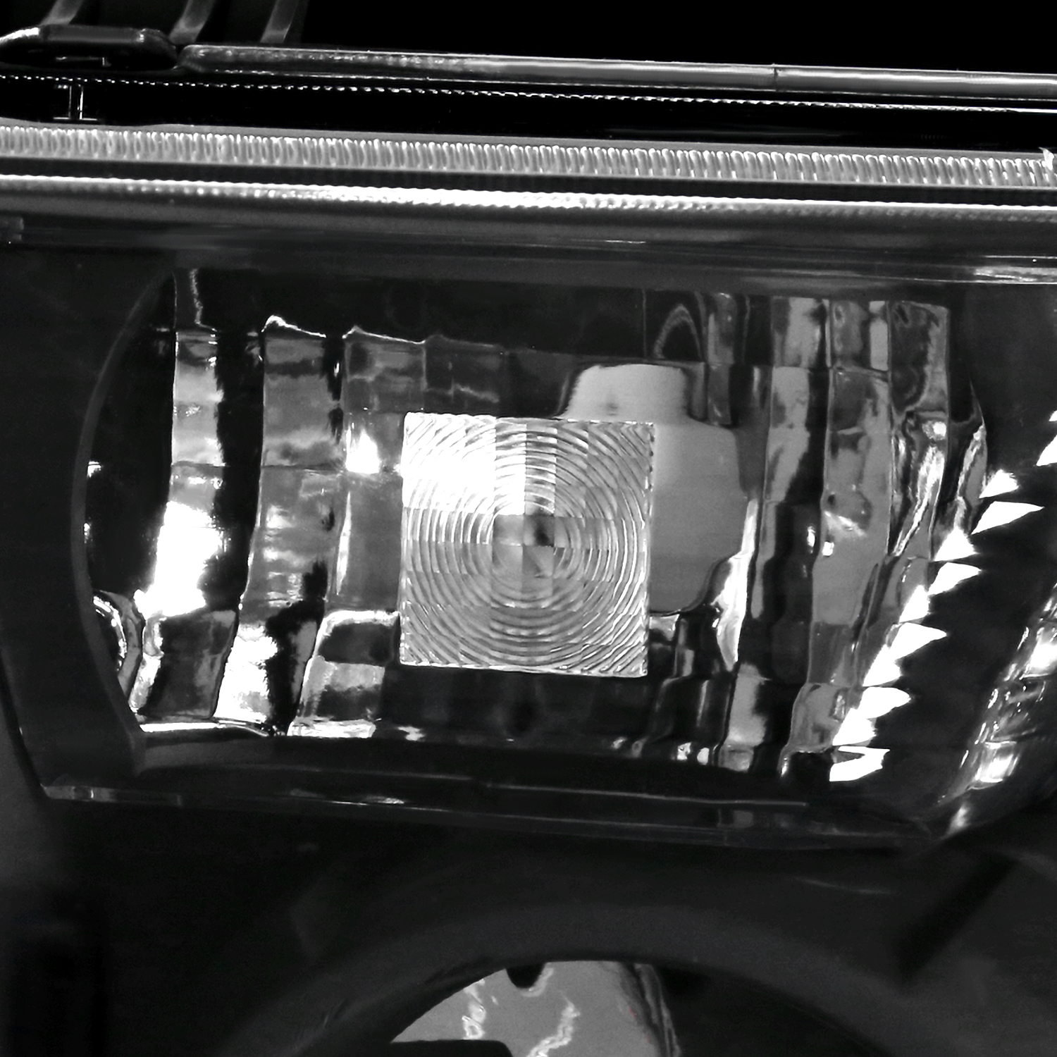 Toyota Sequoia Spec-D Black Euro Headlights