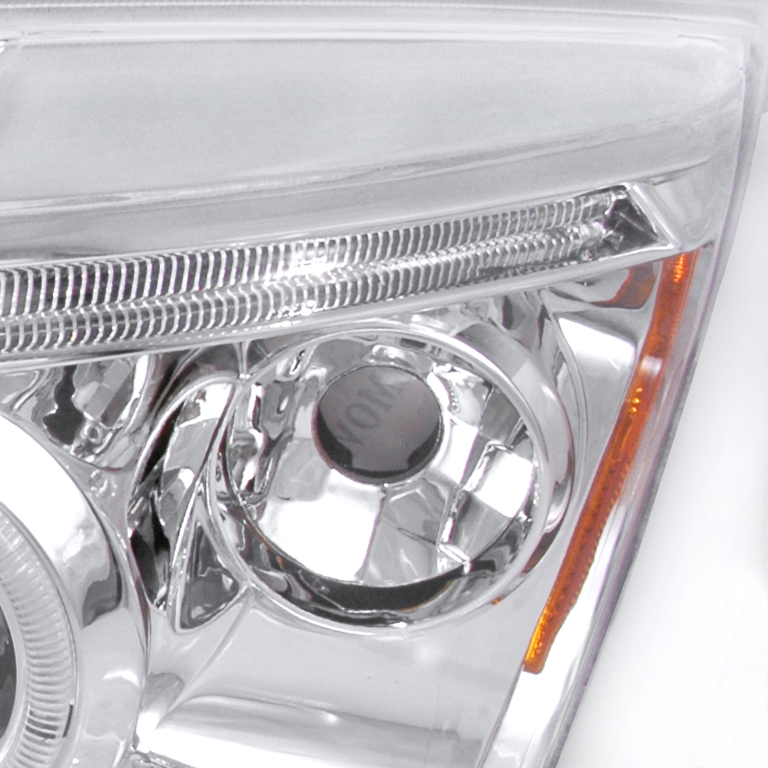 Fits 2007-2012 Dodge Caliber Led Halo Projector Headlights Lamp Left+Right 07-12 - Picture 7 of 8