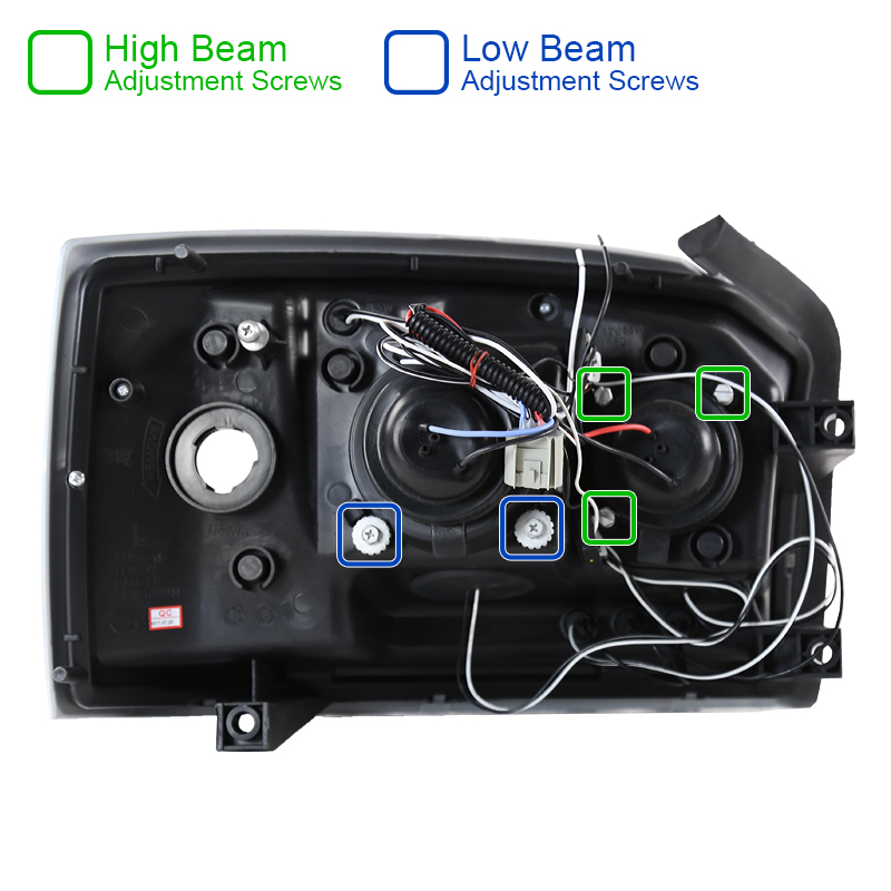 For Dodge Dakota Replacement Glossy Black Dual Halo LED Projector Headlights - Picture 3 of 8