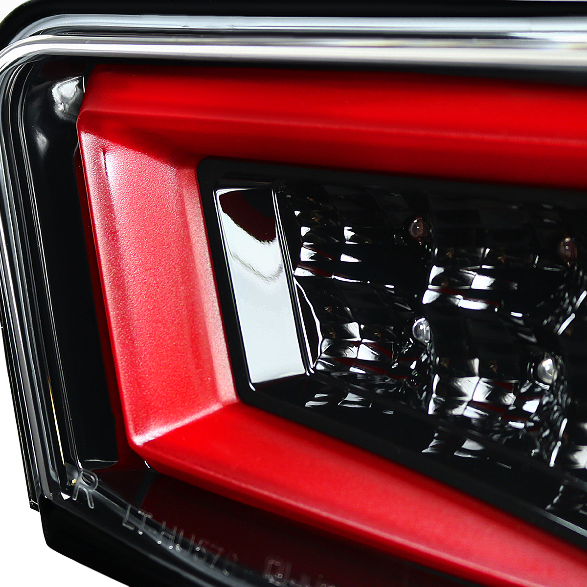 Jet Black Fits 2013-2016 Subaru Brz Scion Frs Full Led Tail Lights Brake Lamps - Picture 7 of 8