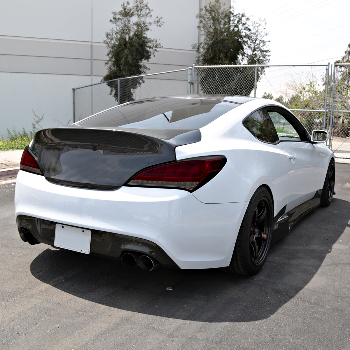 Red/Smoke Fits 2010-2016 Hyundai Genesis Coupe 2Dr Led Tail Lights Sequential - Picture 2 of 8