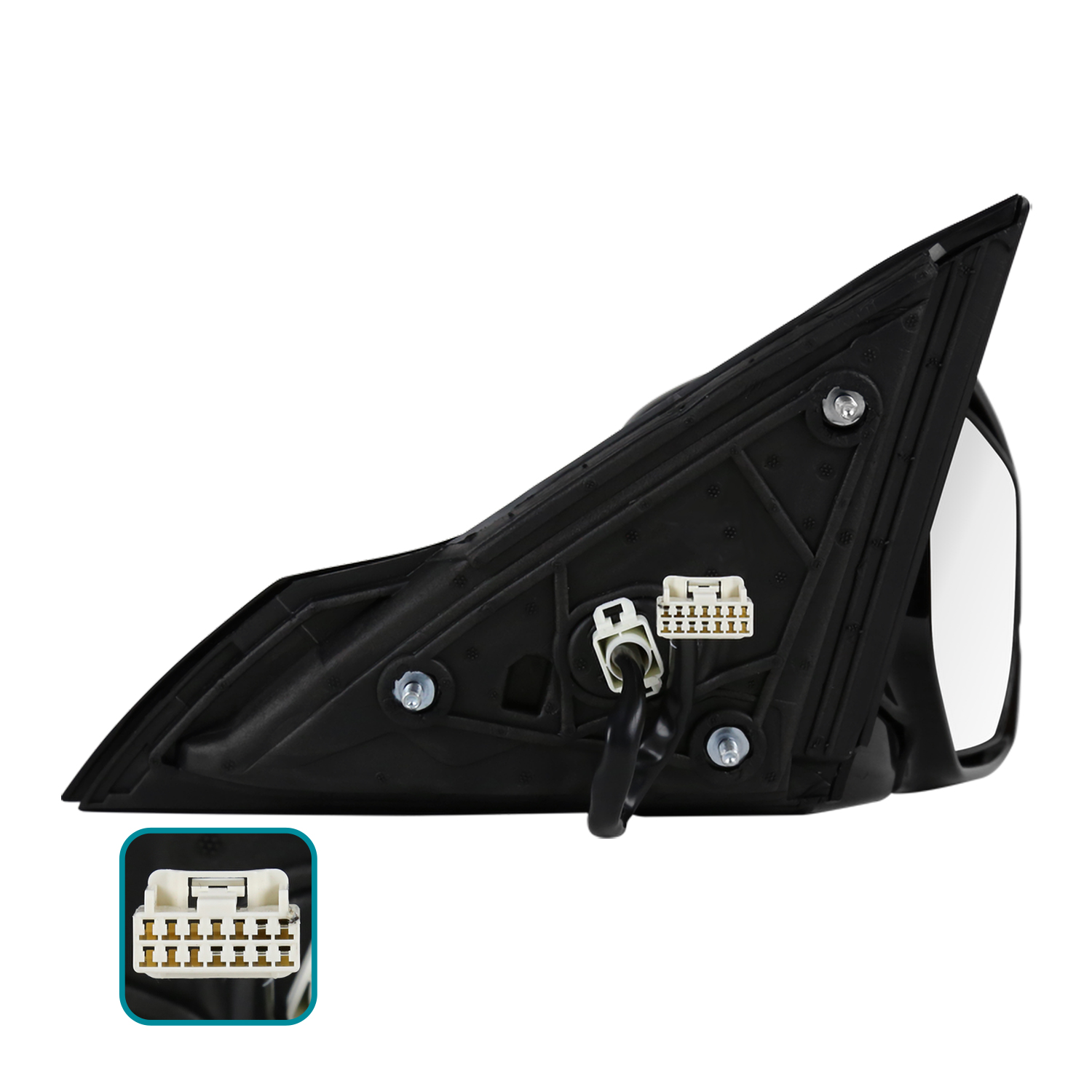 Right Side Fits 2013-2017 Honda Accord 7-Pin Power Heated+Led Signal View Mirror - Picture 4 of 8