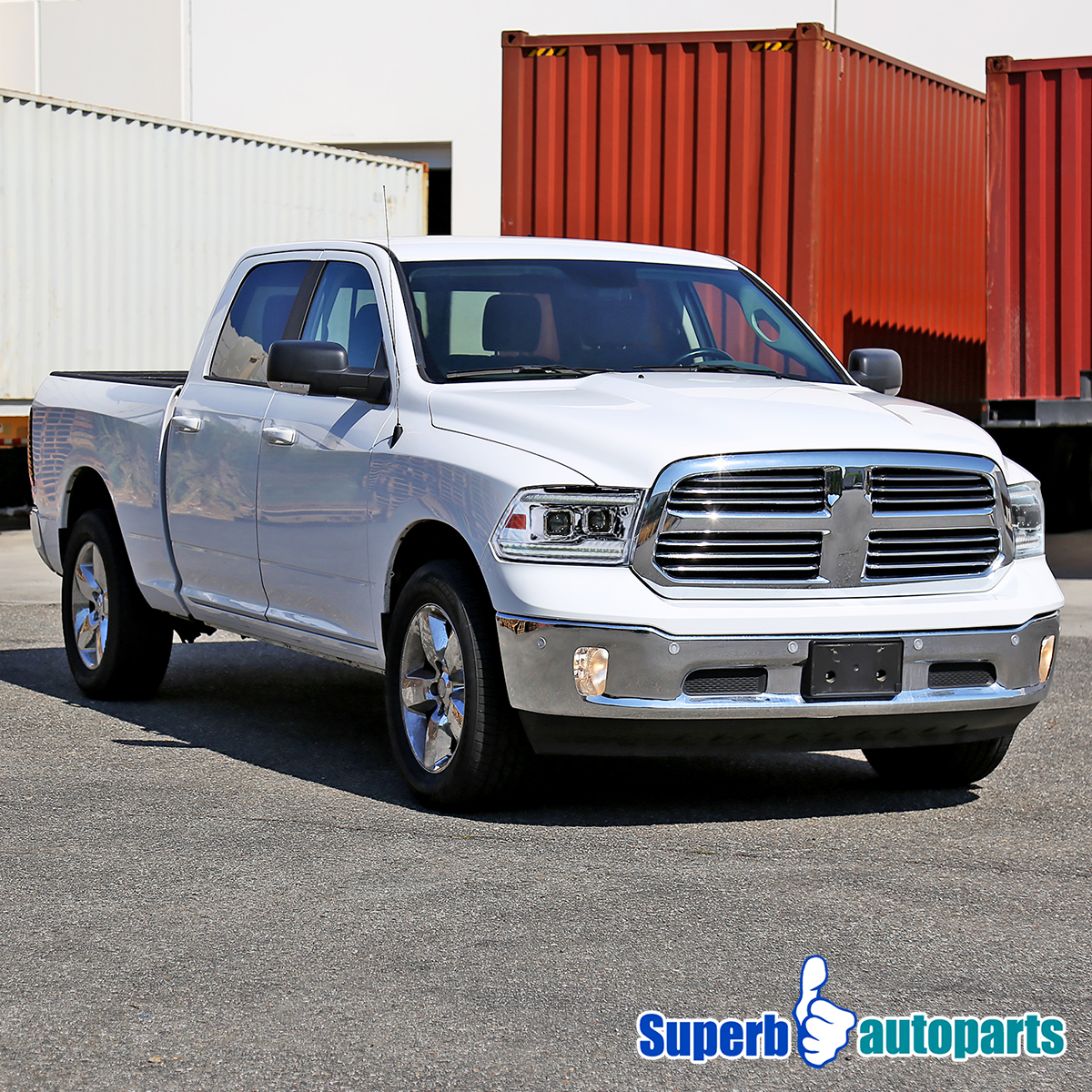 Fits 2009-2018 Ram 1500 2500 Projector Headlights Sequential Dynamic LED Lamps - Picture 13 of 13