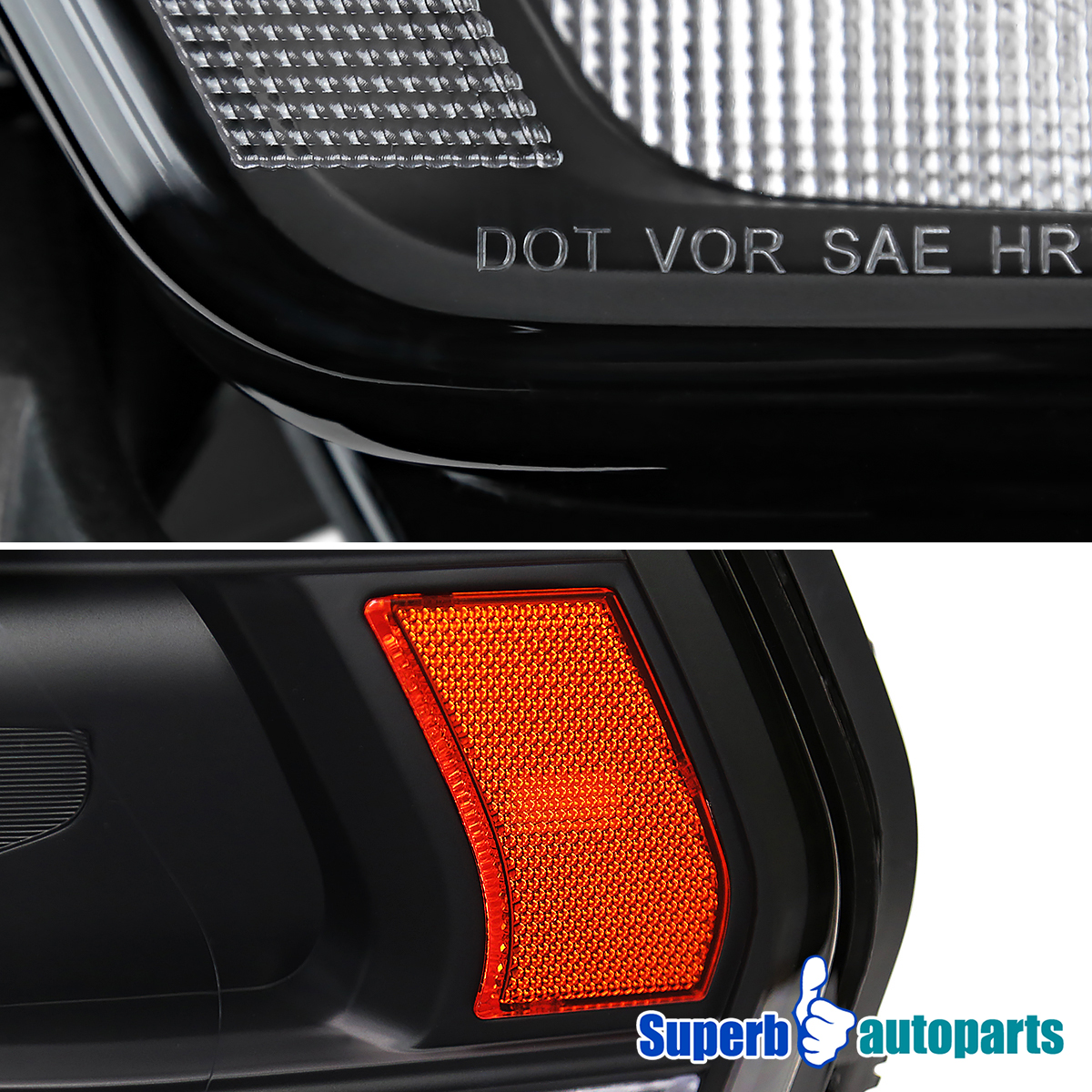 Fits 2019-2024 Ram 2500 3500 Switchback LED Signal Projector Black Headlights - Bild 9 von 13