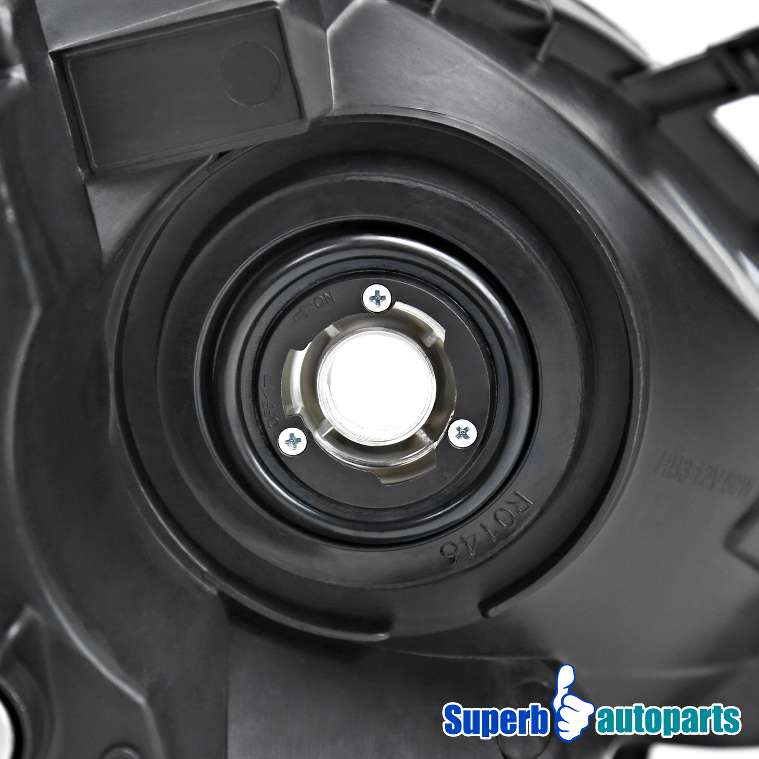 Pair Projector Headlights For 2011-2020 Toyota Sienna – Superbautoparts, Chrome Housing, Clear Lens