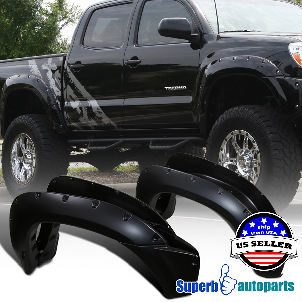 FOR 20122015 TOYOTA 73.5"FLEETSIDE BED POCKETSTYLE WHEEL