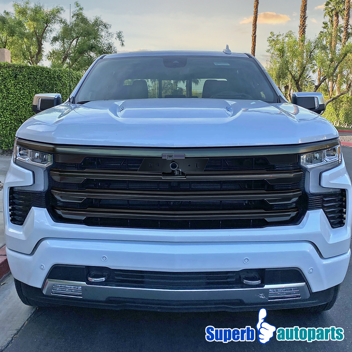 84938575 | Silverado 1500 | Front Grille Package | Black | Gloss
