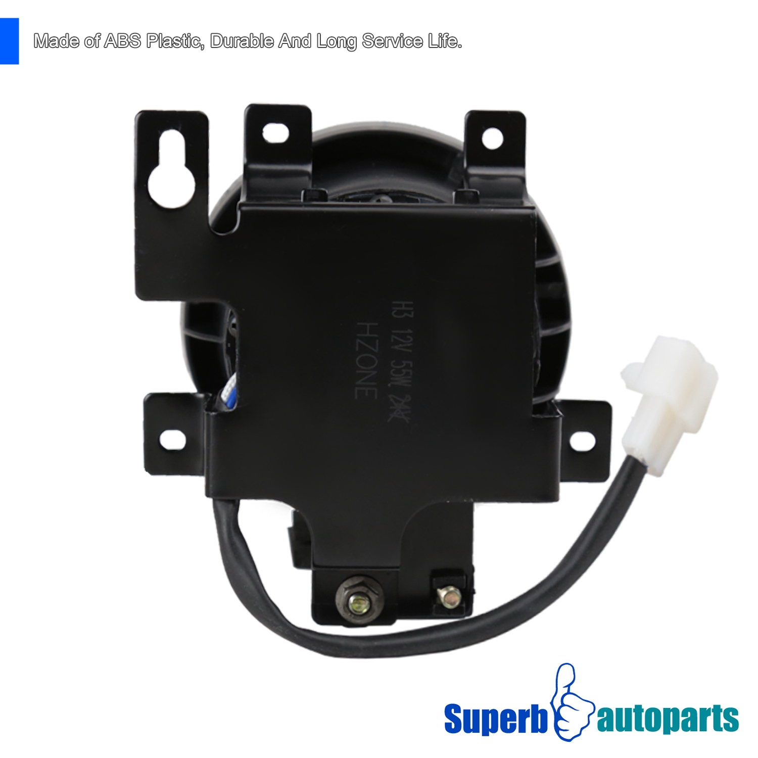 For 2003-2008 Honda Element Fog Lights Front Bumper Lamps+Switch+H3