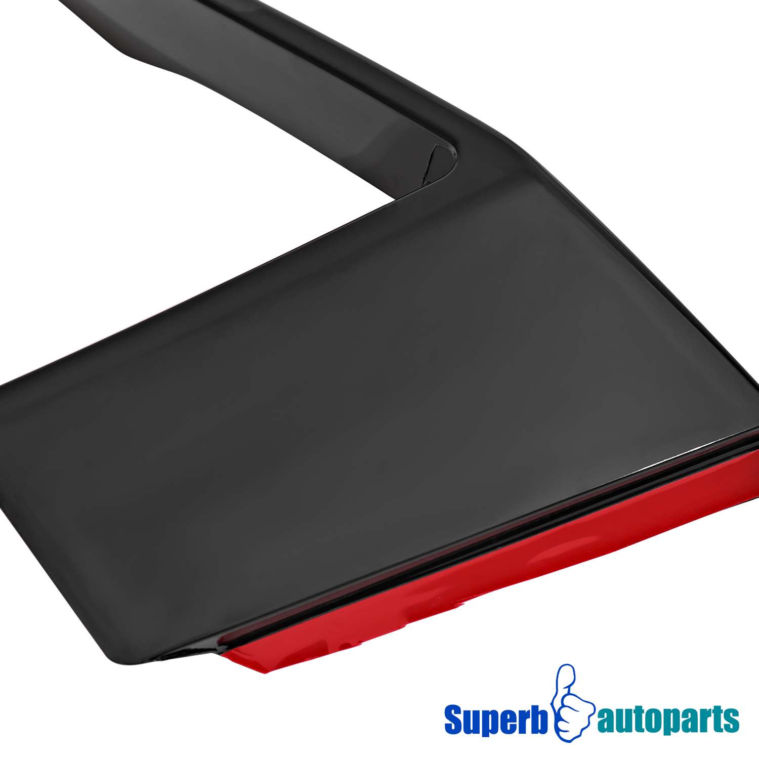 Carpartsinnovate Front Bumper Lip Spoiler Canards / Spats Pair For 2018-2022 Ford Mustang GT & Ecoboost – Gloss Black