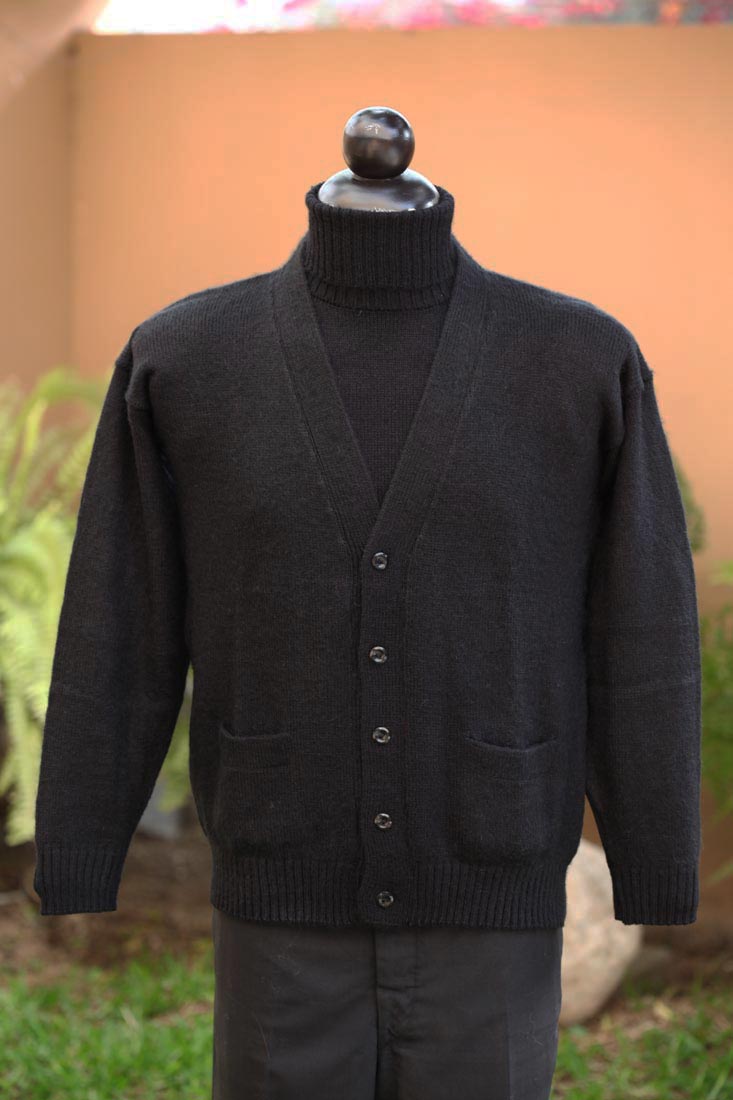new mens alpaca wool golf cardigan sweater button down knit yarn