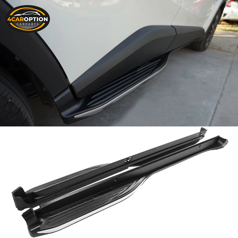 Coron出品 Fits 18-22 Toyota C-HR OE Style Running Boards Side Step Nerf Bars