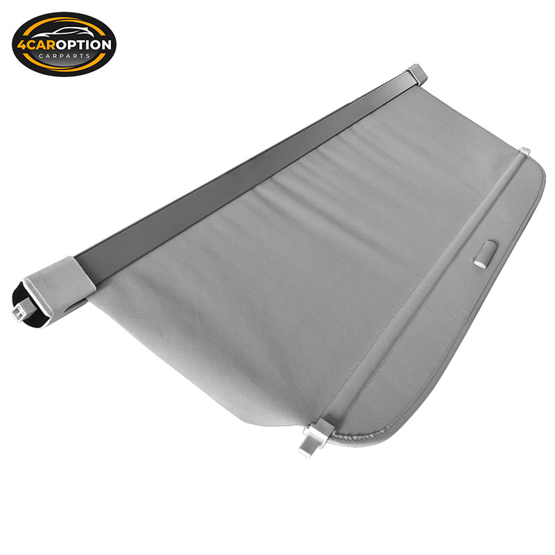 Fits 0717 Jeep Compass Patriot Tonneau Retractable Cargo Cover Grey PU