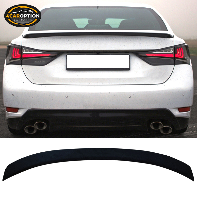 Fits 13-20 Lexus GS350 F Sport 4DR OE Style Rear Trunk Spoiler
