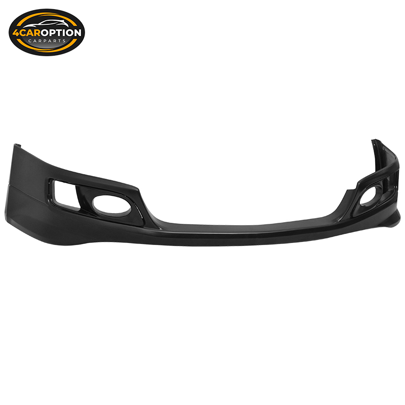 Euro-R Style Front Bumper Lip Spoiler For 2006-2008 Acura TSX - Polyurethane PU, Unpainted, Aggressive Look
