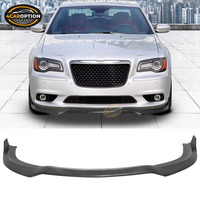 Fits 12 14 Chrysler 300 SRT8 IKON Style Front Bumper Lip Spoiler 