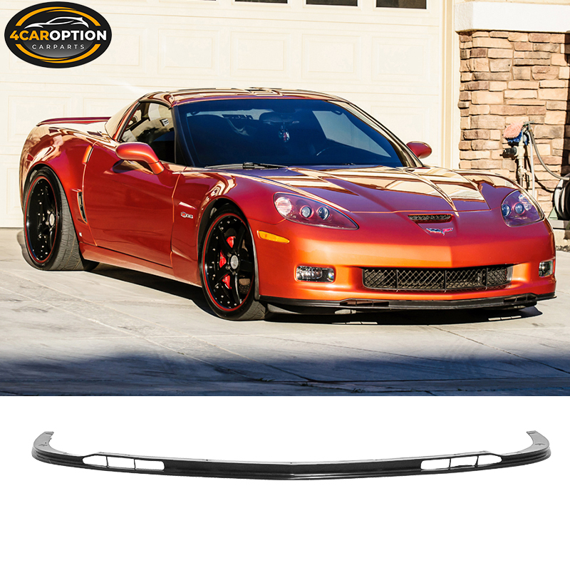 Fits 0513 Chevy Corvette C6 Z06 Coupe OE Style Front Bumper Lip PU eBay