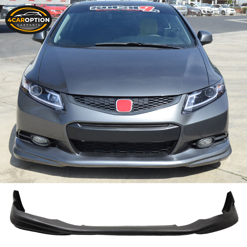 GT-Speed] Compatible with/Replacement for SPN Style PU Front Bumper Lip, 1999-2000