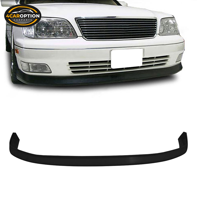 Fits 98-00 Lexus LS400 Sedan VIP Style Front Bumper Lip Spoiler