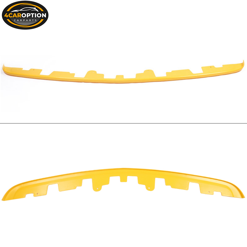 4Caroption Front Bumper Lip Spoiler For Dodge Challenger Widebody Hellcat/Demon/Redeye (2018-2023) – Factory Style, Yellow ABS
