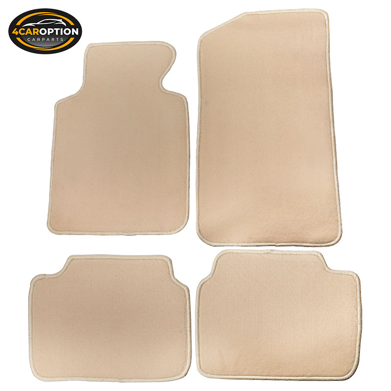 Fits 9905 BMW E46 3Series Floor Mats Carpet Front & Rear Beige 4PC